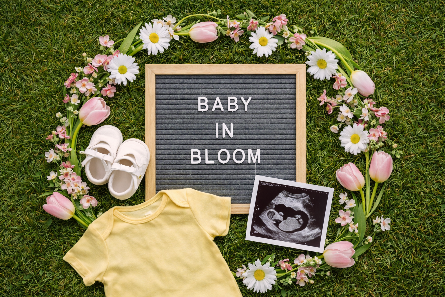 Spring Pregnancy Announcement Ideas