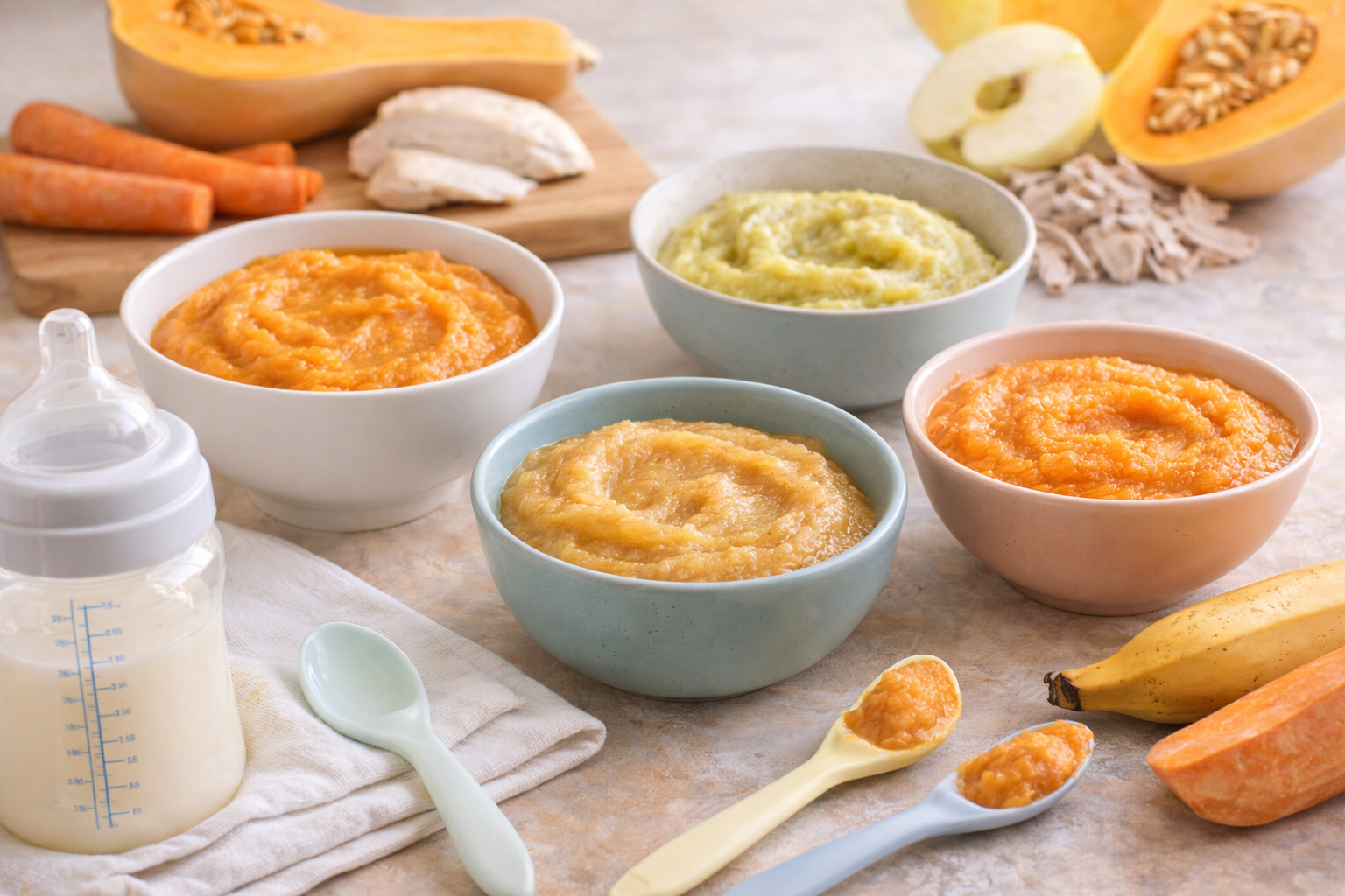 Winter Baby Puree Recipes