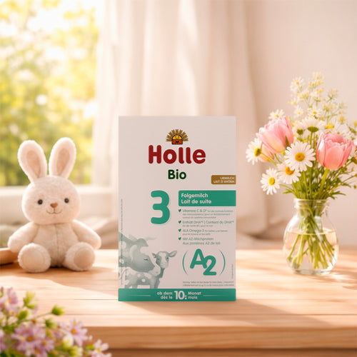 Holle A2 Stage 3 organic toddler formula 400g front box