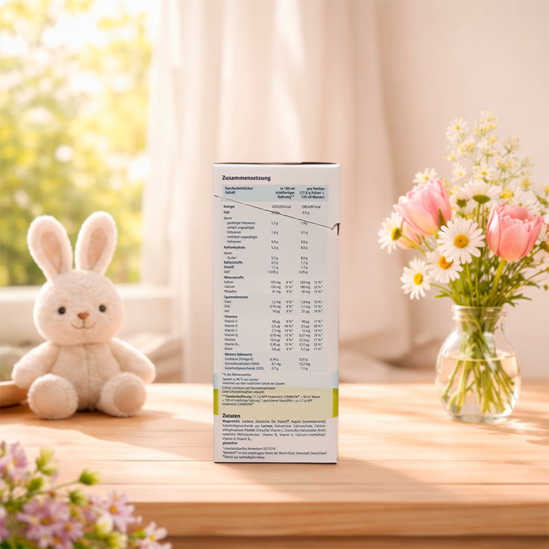 HiPP Combiotic 1 Plus Growing Up Milk Formula 600g Ingredients and nutrients