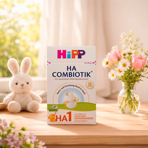 HiPP HA Stage 1 Hypoallergenic Infant Formula 600g Front of Box