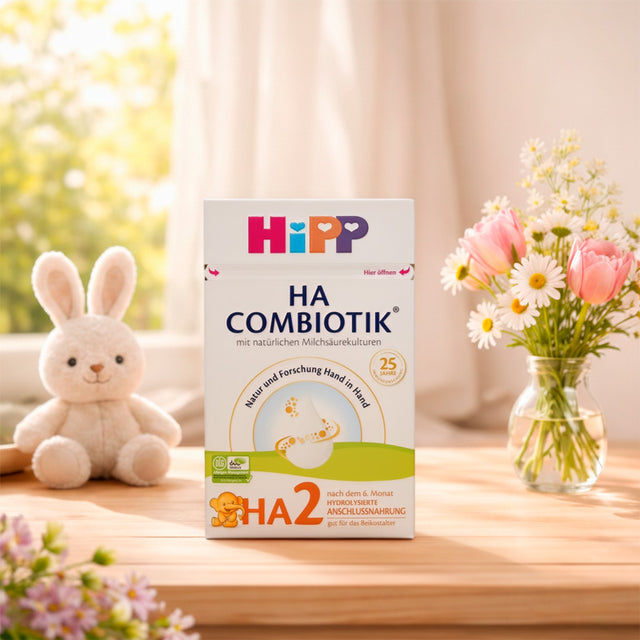 HiPP HA Stage 2 Hypoallergenic Follow On Formula 600g Front of Box
