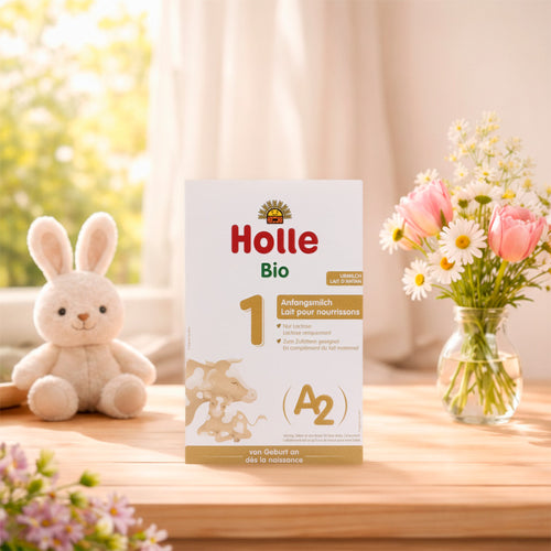 Holle A2 Stage 1 Organic Infant Formula 400g Front of Box