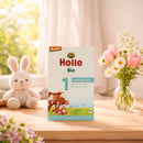 Holle Organic Cow Milk Infant Formula Stage 1 400g Front of Box