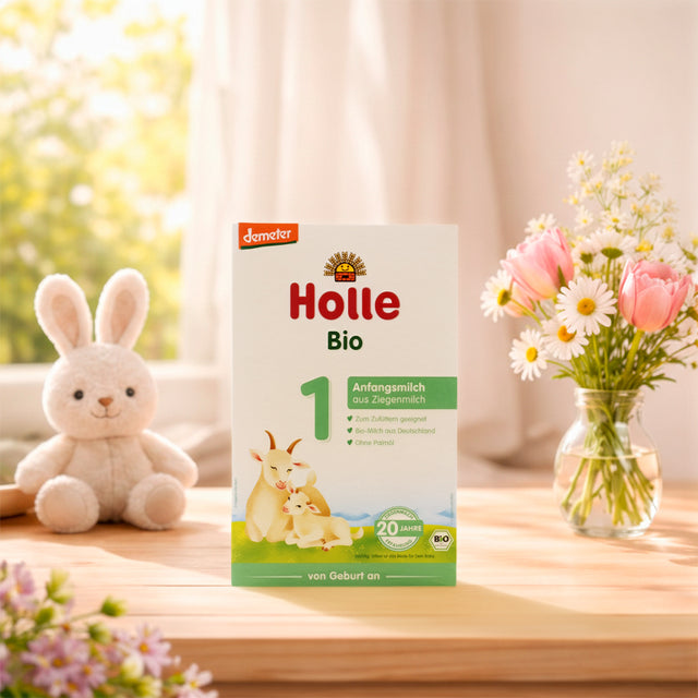 Holle Organic Goat Milk Formula Stage 1 400g Front of Box