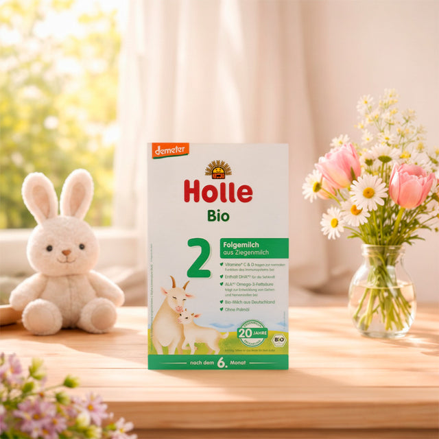 Holle Organic Goat Milk Formula Stage 2 400g Front of Box